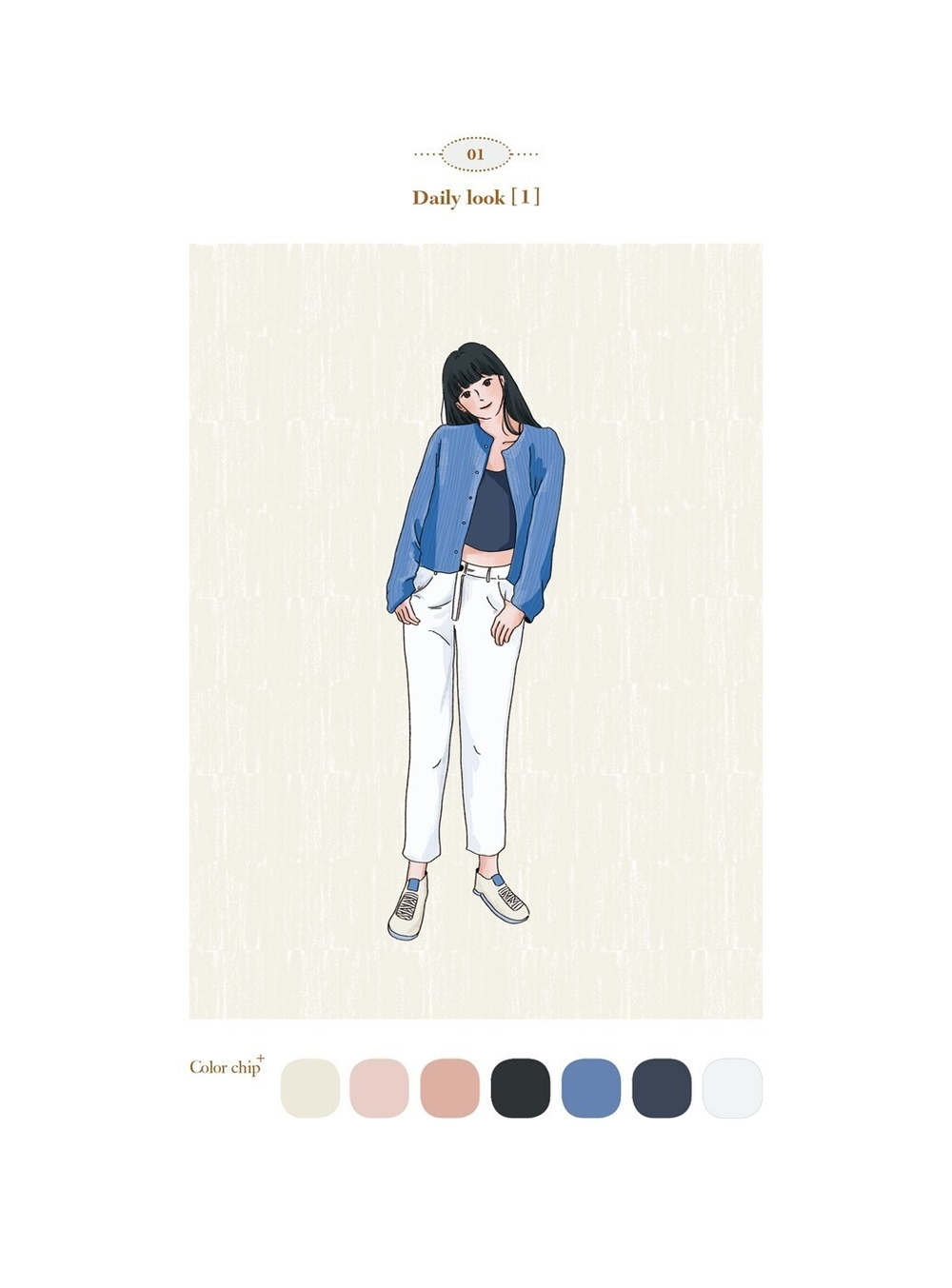 Picturesque day of Vision. Coloring Book