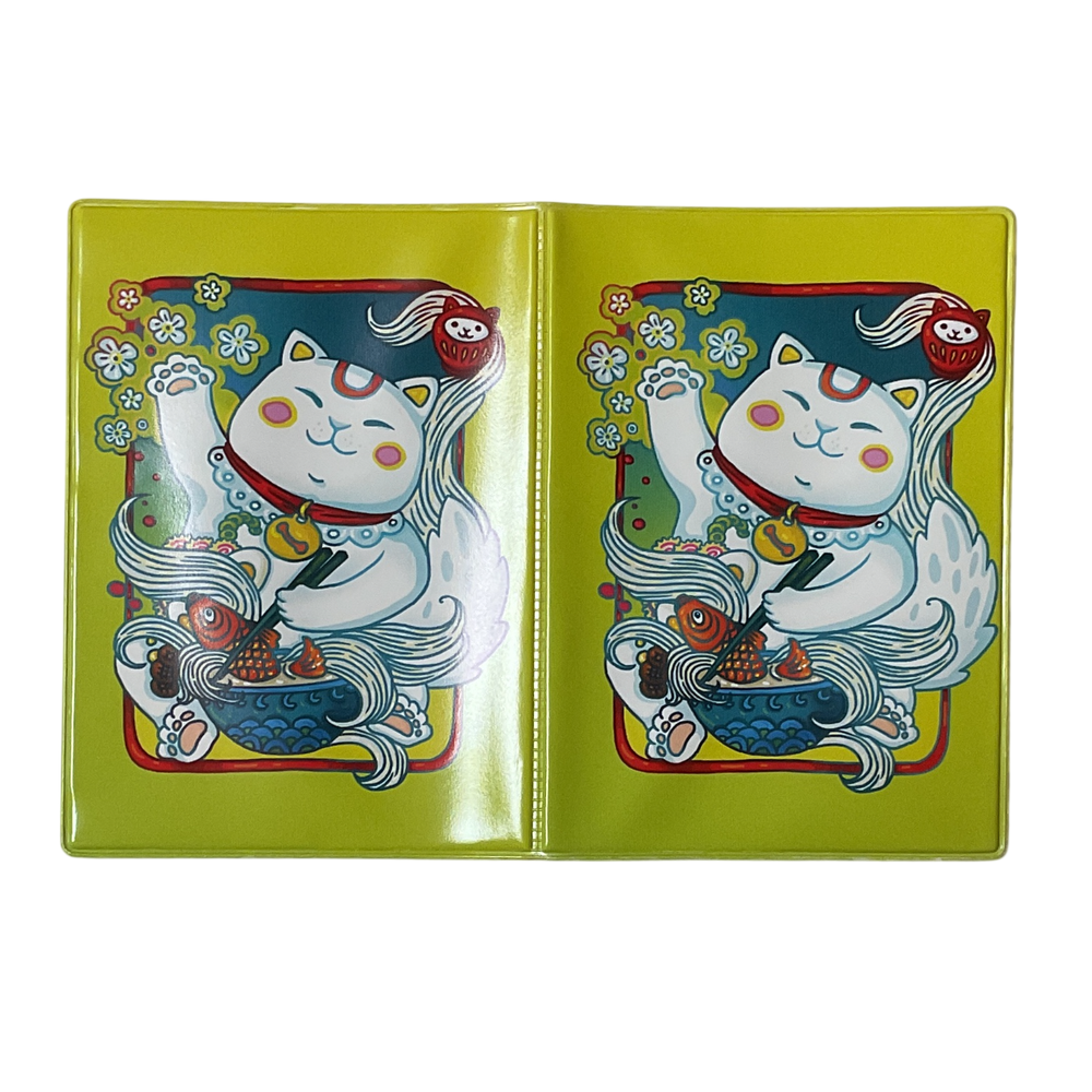 Обложка для паспорта "Манеко неко рамен"