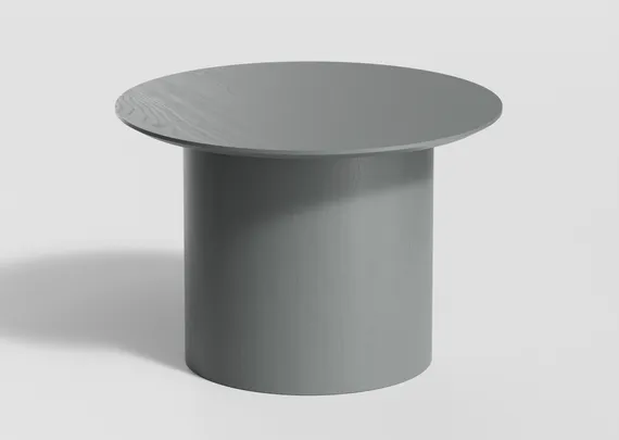 Столик Type D 60 см основание D 39 см (серый)