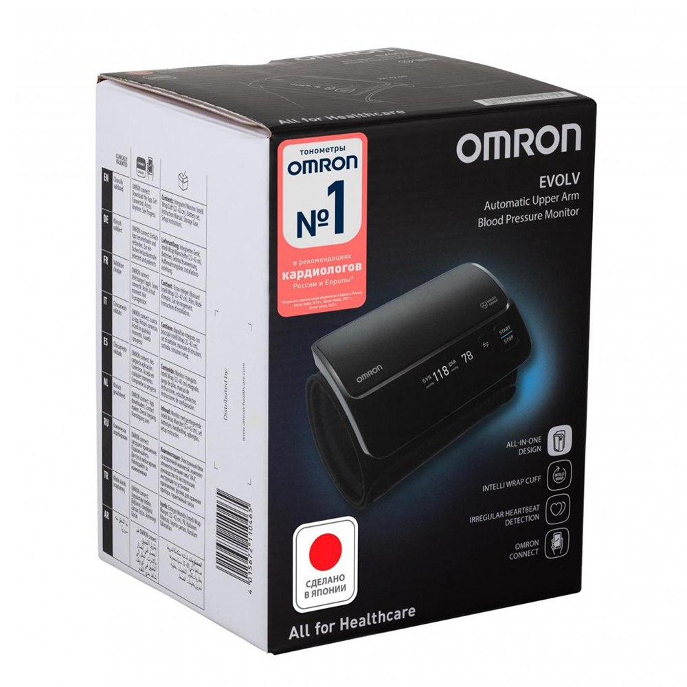 Тонометр OMRON EVOLV с Bluetooth