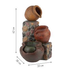 GA-02490 GREEN APPLE Уличный фонтан Трио высота 62,5 см | GREEN APPLE