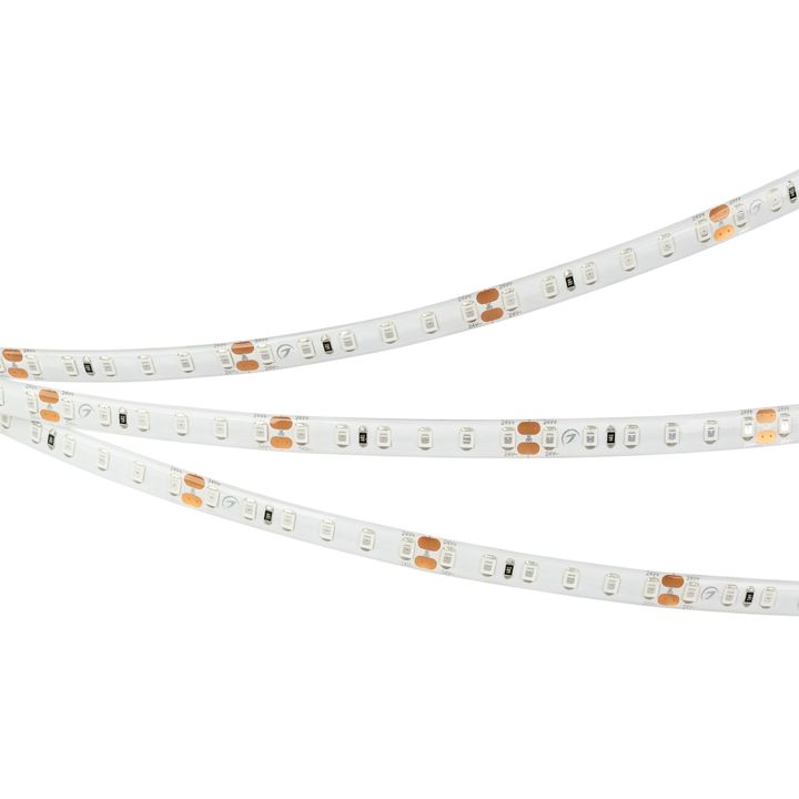 Светодиодная влагозащищенная лента Arlight 9,6W/m 120LED/m 2835SMD желтый 5M 015132(2)