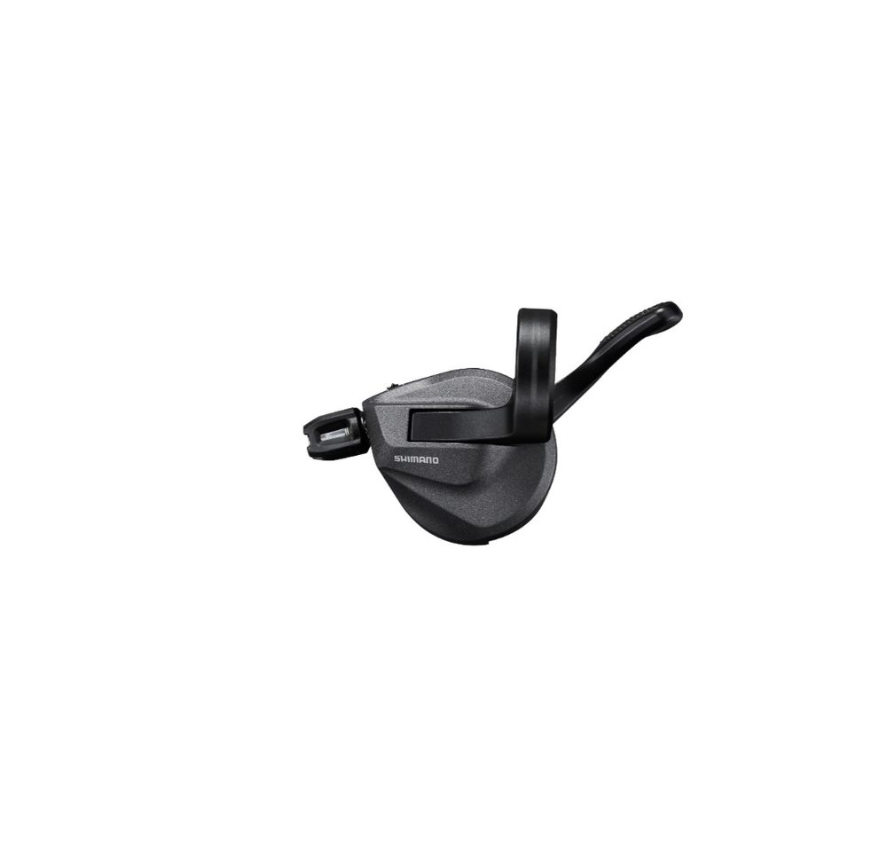 Шифтер Shimano Deore XT, M8100, левый, 2 скорости, без индикатора, трос 1800мм, черный OEM