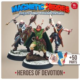 Комплект миниатюр Magnetic Heroes: Heroes of Devotion