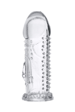 Насадка гелевая Toyfa прозрачная 13,5 см