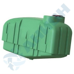 Емкость ОП3000 с откидной крышкой, горловина слева Анион 3000 л. горизонтальная (2400x1150x1730см;желтый) - арт.559560