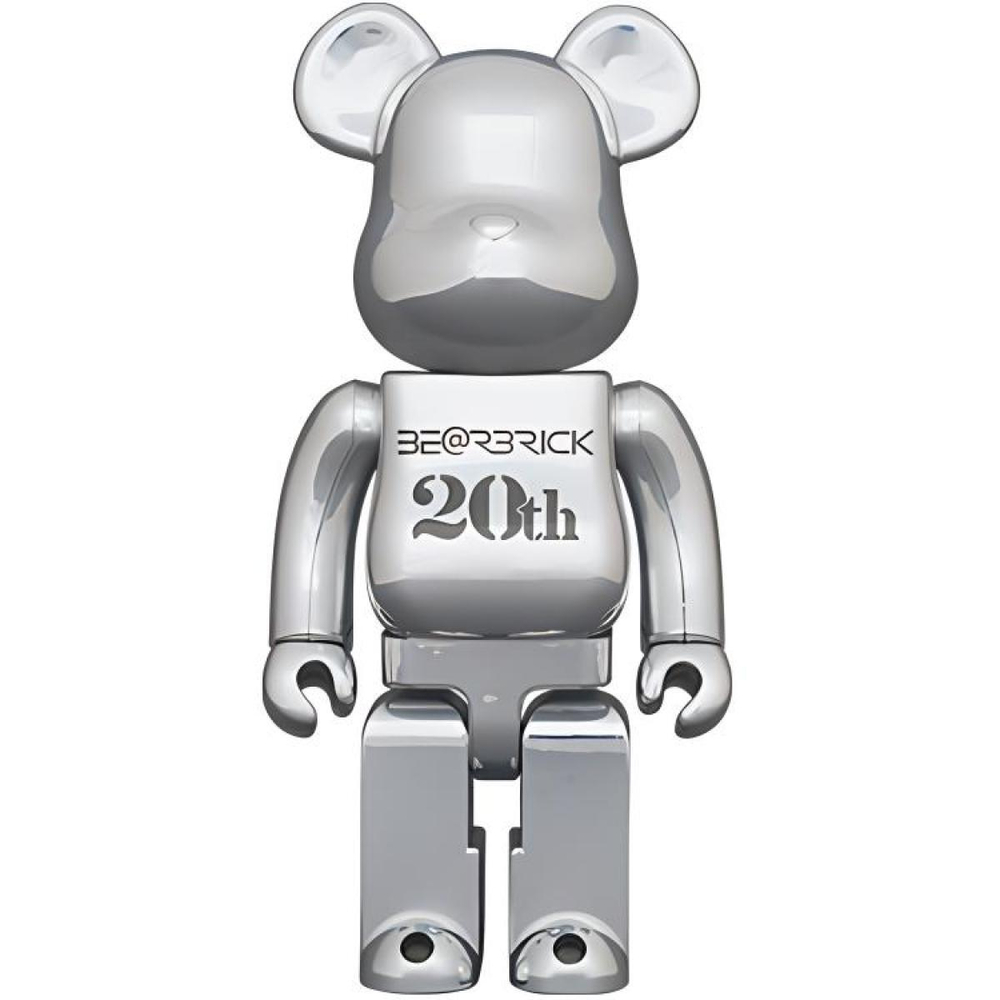 Дизайнерские игрушки BE@RBRICK 400% 20 DEEP CHROME ver. 27cm, 2225662-607985813