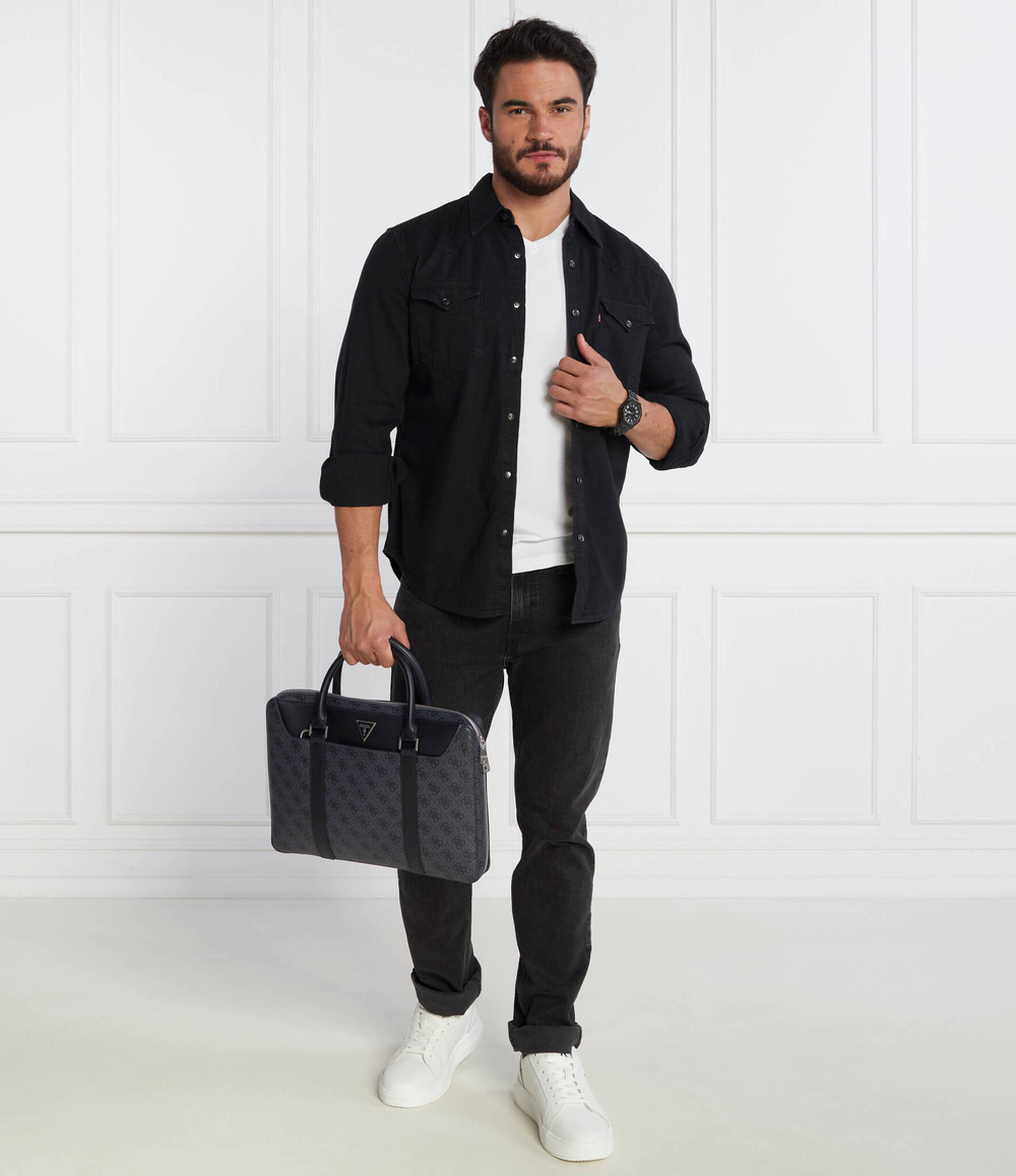 Сумка для ноутбука 15" Guess - графитовый(HMEVZL P3138)