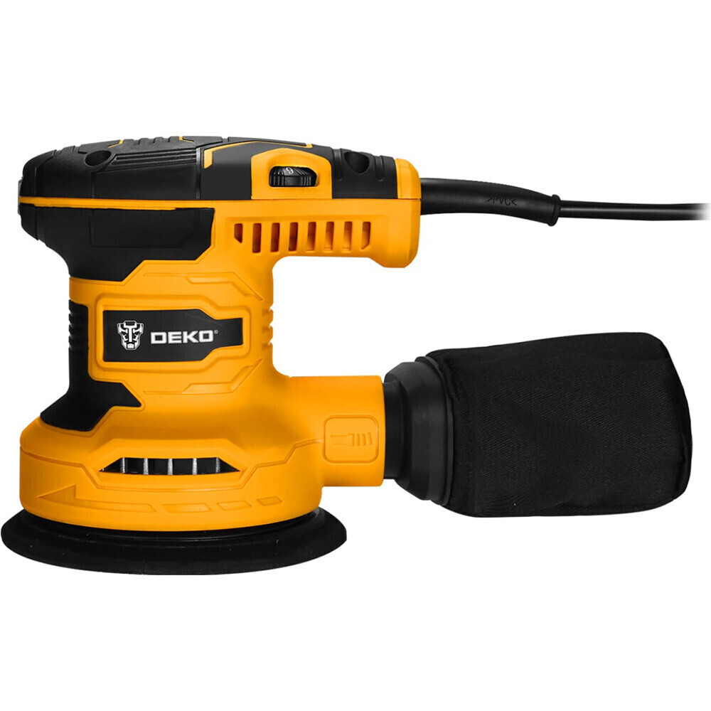 Шлифмашина эксцентриковая Deko DKG400-125