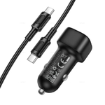 Автомобильное зарядное устройство для Type-C Borofone BZ34B PD38W QC3.0 (black)