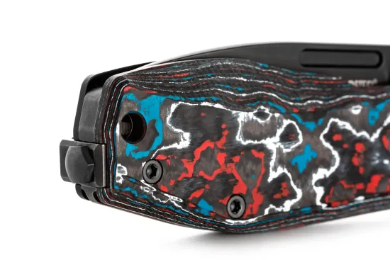 Нож складной Lion Steel NANO Nebula - сталь MagnaCut, рукоять карбон