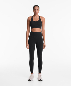 OYSHO Легинсы длиной до щиколотки с высокой посадкой и карманами, компрессионные, длиной 65 см, черный