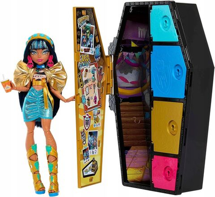 Кукла Mattel Monster High Haunted secrets Cleo De Nile Клео де Нил с аксессуарами HKY63