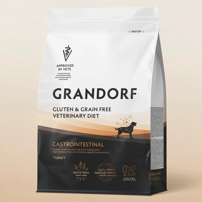Сухой диетический корм Grandorf Veterinary Diet Dog Gastrointestinal для собак при расстройствах пищеварения