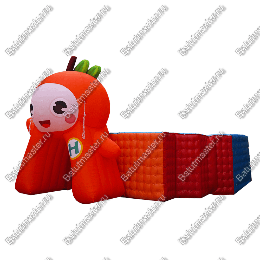 Надувной лабиринт "Ранетка", 8*8*3,6 м