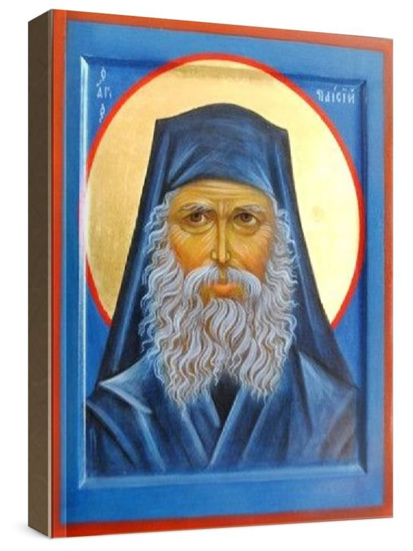 Паисий Святогорец (рукописная икона)