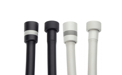 Bossini C12 - Zen ручной душ:держатель с шланговым подсоединением, душевая лейка, шланг (A00158), цвет черный матовый