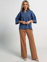 Блуза Ветерок (синяя) Б15520-16М LT Collection