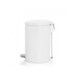 Ведро для мусора Brabantia МС белое 12л вид сбоку
