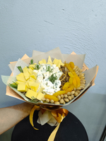 Букет сухофрукты и сыр