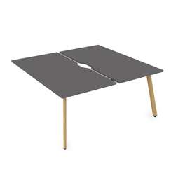 10БДКВ.289 Стол системы БЕНЧ, сдвоенный, на 2 рабочих места - конечный (1400*1635*750)