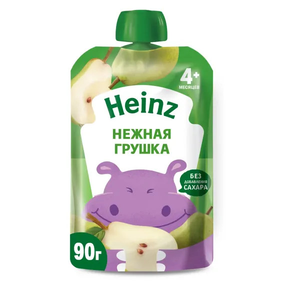 Пюре Heinz нежная груша 90г с 4месяцев