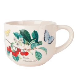 Набор для завтрака:чашка и блюдце" "23х15х10,5см v=500мл(керамика) (подарочная упаковка)