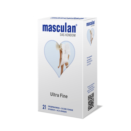 Презервативы Masculan Ultra Fine особо тонкие, 21 шт.