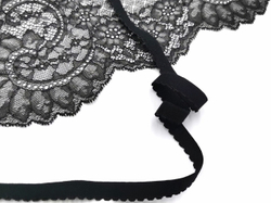 _Отделочная резинка с фестонами, 12мм, черный, (Арт: OTR641/12-170), м