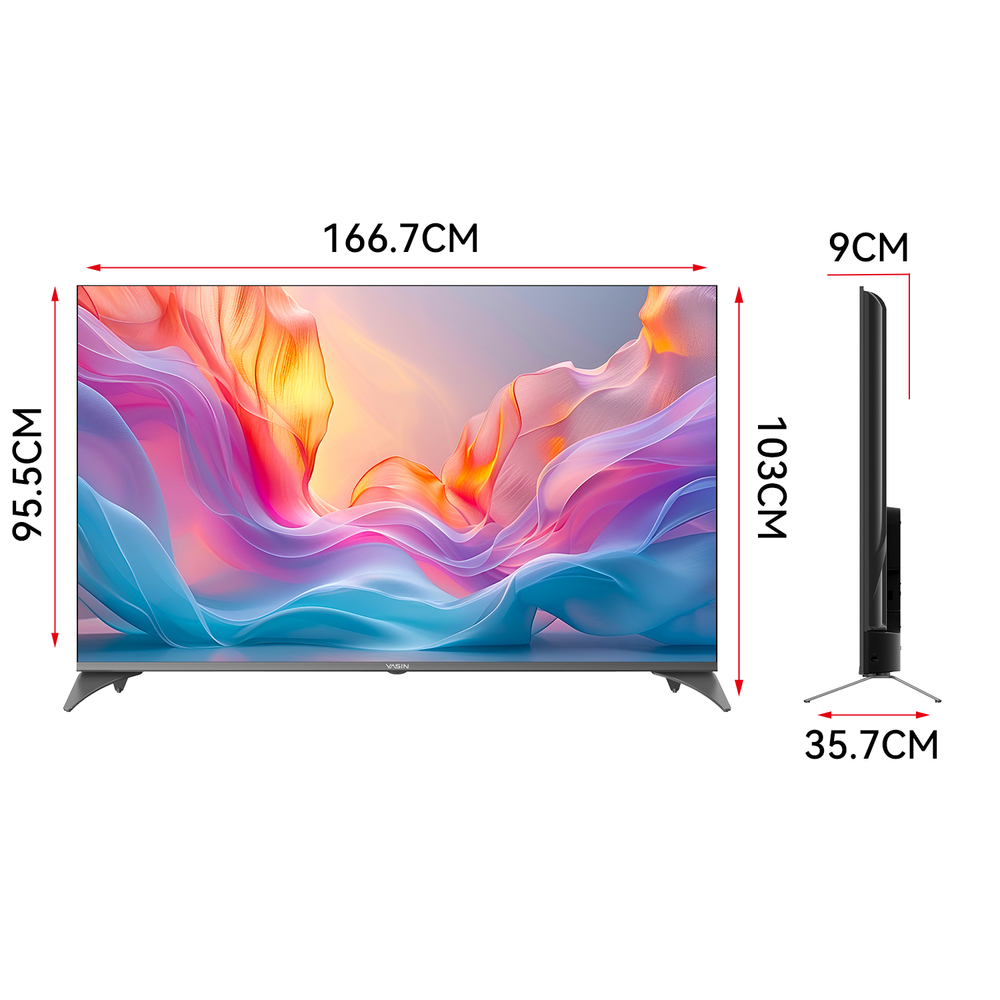 Телевизор Yasin 75M8G 4K UHD WebOS TV