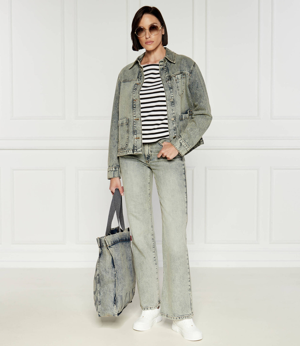 Кожаные кроссовки aurora Michael Kors - белый(43T4AUFS1L)