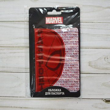 Обложка для паспорта "MARVEL / Человек паук"