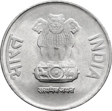 1 рупия 2011-2019 Индия