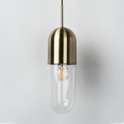 690511 Бра RAMO 1х40W E27 БРОНЗА/ПРОЗРАЧНЫЙ