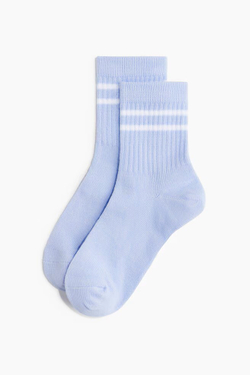 H&M Набор из пяти пар носков DryMove™, голубой