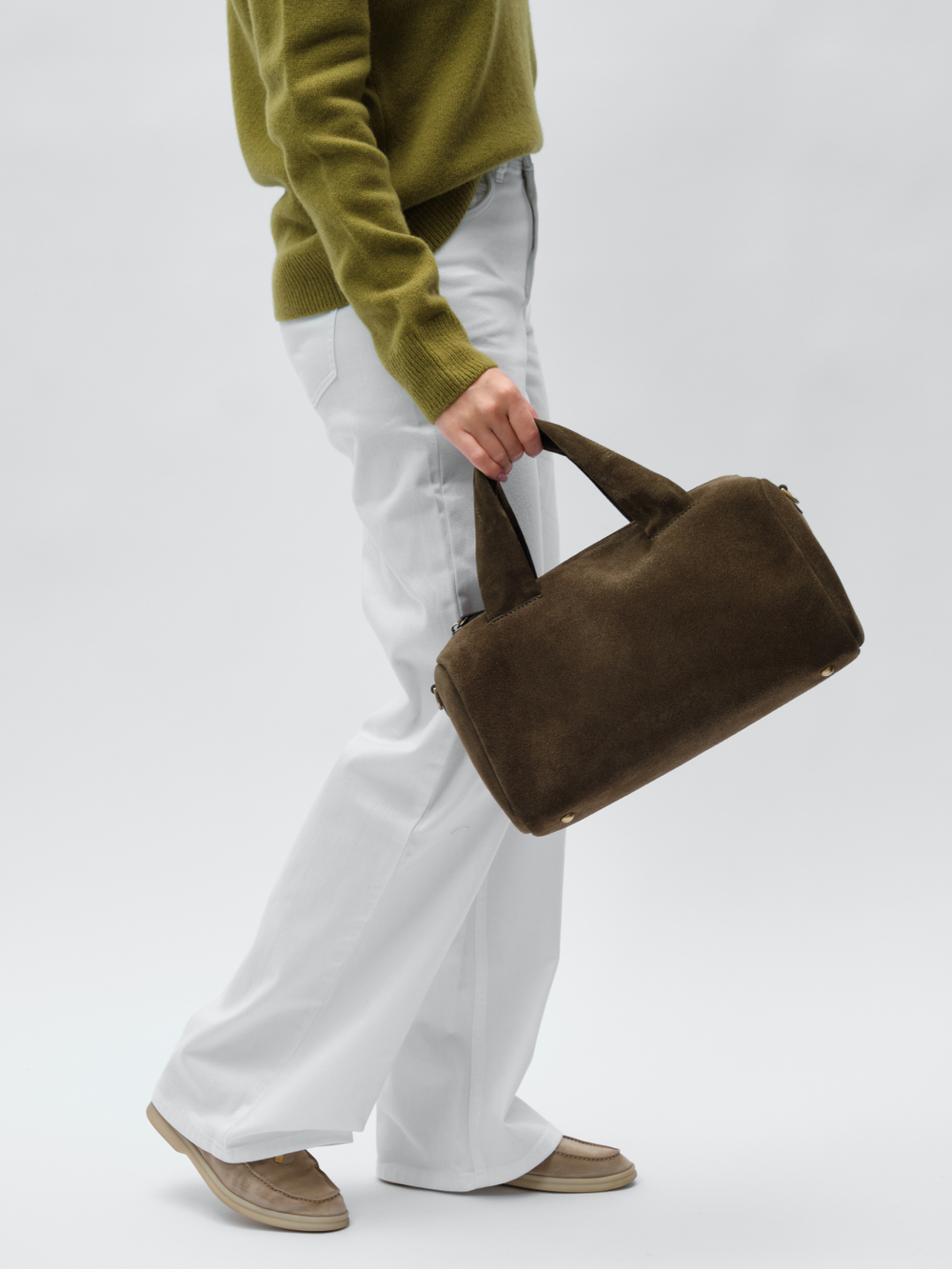 Замшевая сумка DBR 31378 тундра