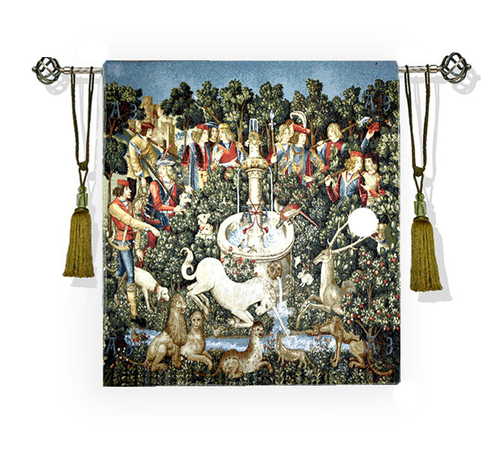 Гобеленовое панно Единорог 120х145 см