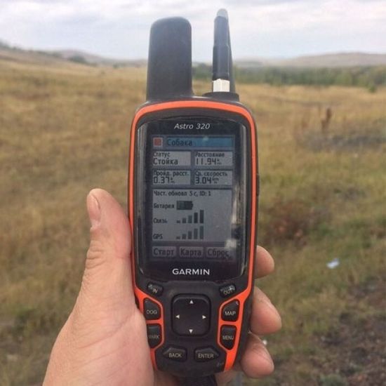 STV-URAL ЛОСЬ М-400 антенна выносная, поисковая для Garmin Astro / Alpha (Bark-Y3М-400)