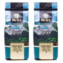 Кофе молотый Cafe Britt Poas terra volcanica 340 г x 2 шт