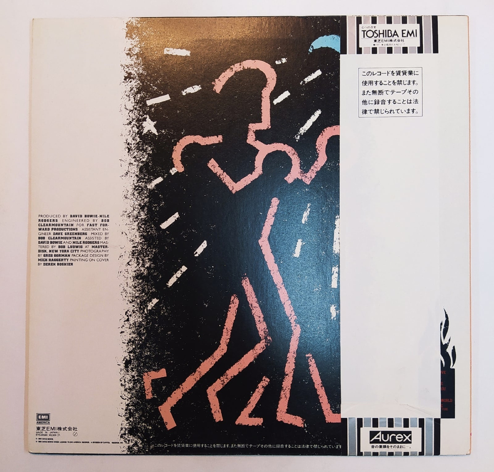 David Bowie Let s Dance Japan Original 1983