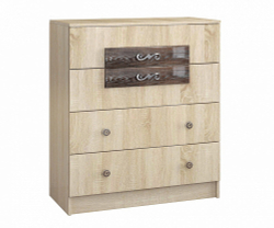 Комод современный Мадлен, Дуб шале мореный