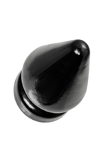 Анальная втулка TOYFA POPO Pleasure Draco β, PVC, черная, 21 см, Ø 11,5 см