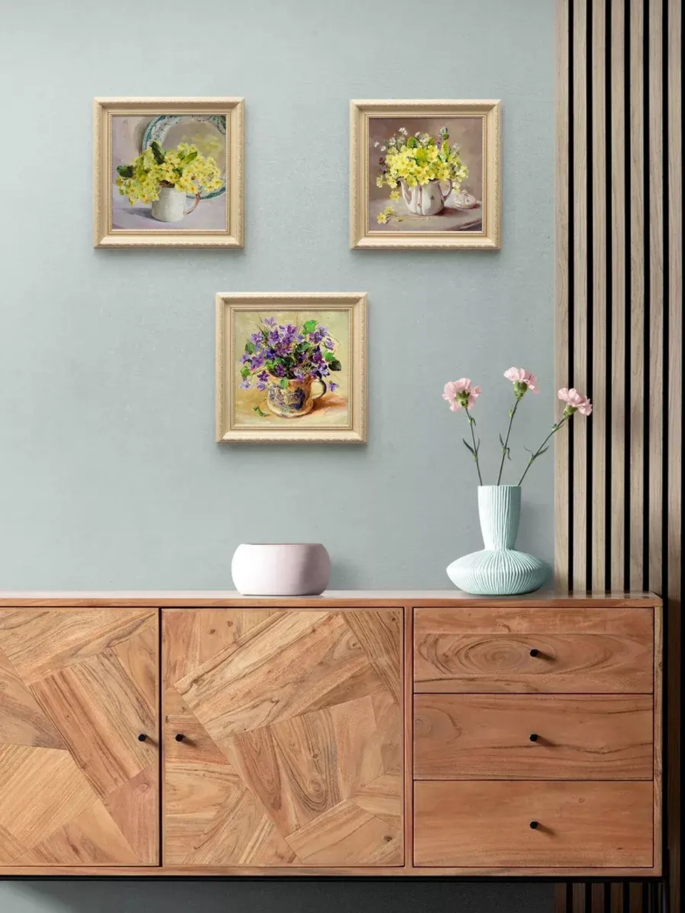 Картина на стену интерьерная на холсте 25*25 см