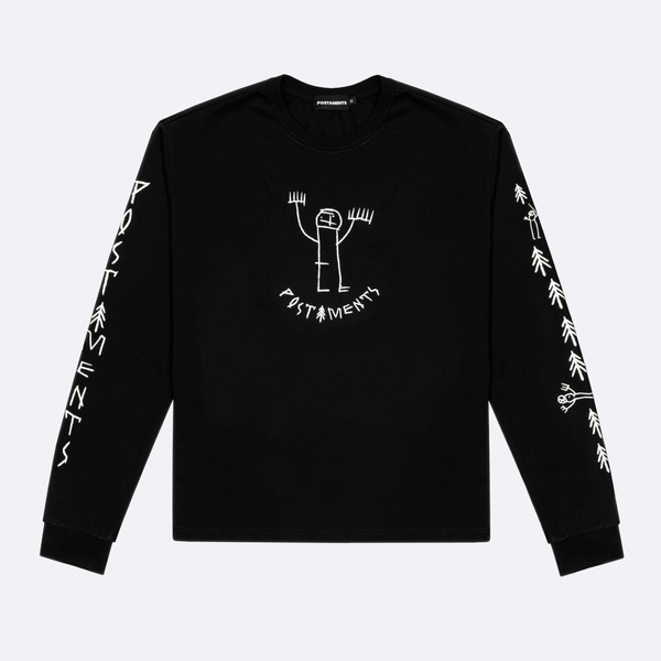 Лонгслив Postaments Beresta (black) артикул: - купить в магазине Дайс