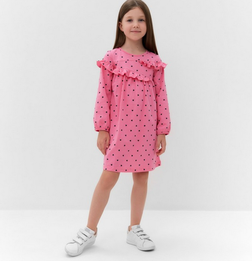 Платье А.9-72-1. розовый, р. 104 9884013