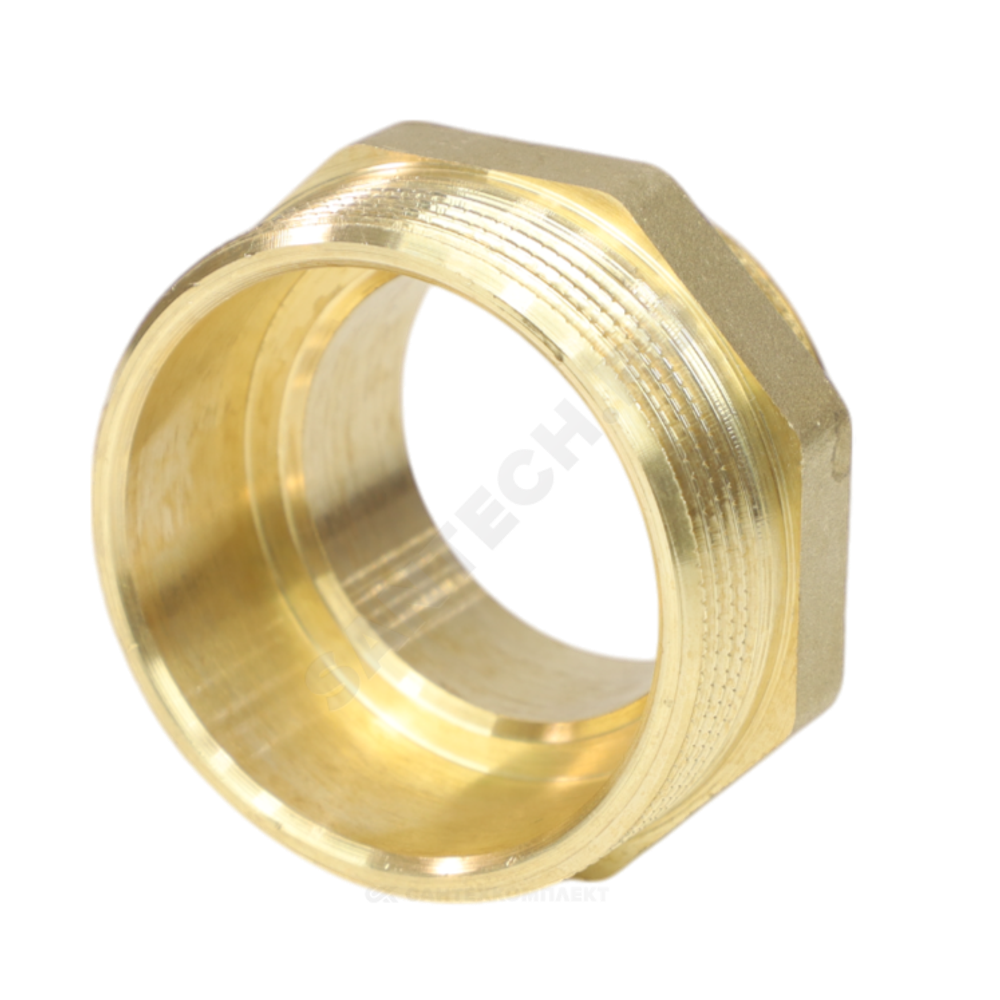 Ниппель латунь переходной Ду 40х32 (1 1/2"х1 1/4") НР LD LD.65.503.40х32