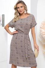 Платье "Бренди" (грей) П5542 LT Collection (Акция)