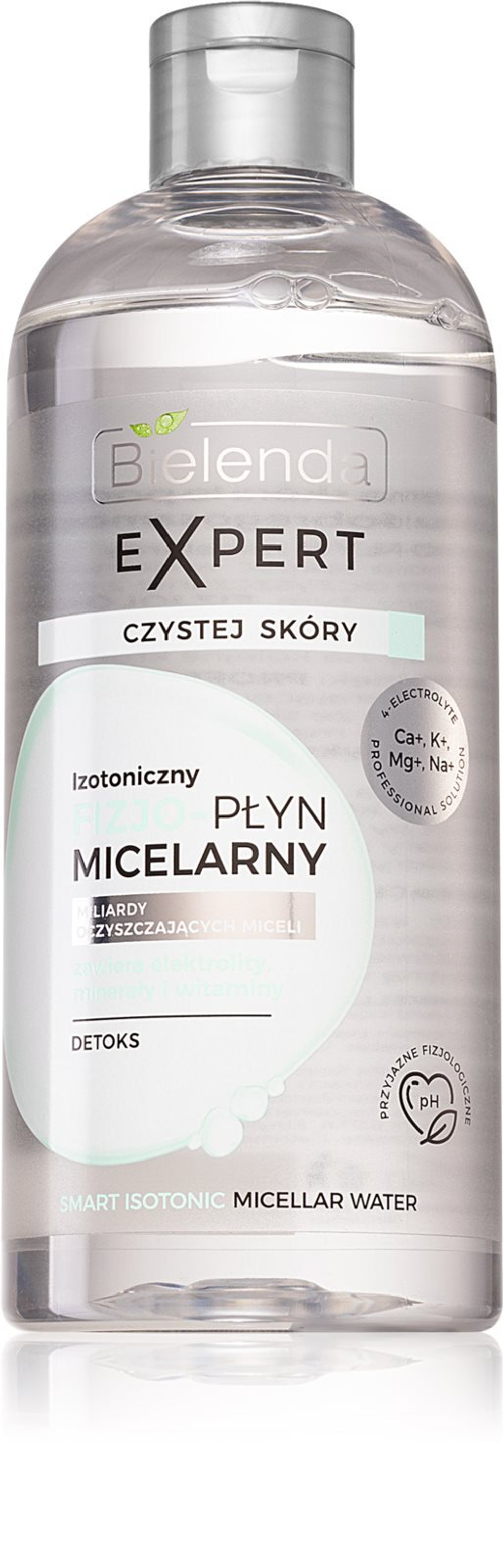 Bielenda Clean Skin Expert - детоксифицирующая мицеллярная вода /   400  ml  / GTIN 5902169045548