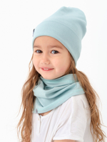 Комплект Шапка трикотажная + снуд (Лед) РИО*