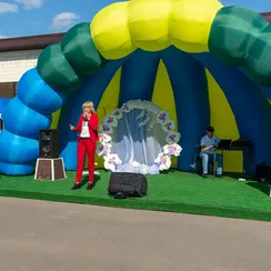 Надувная сцена "Веер"